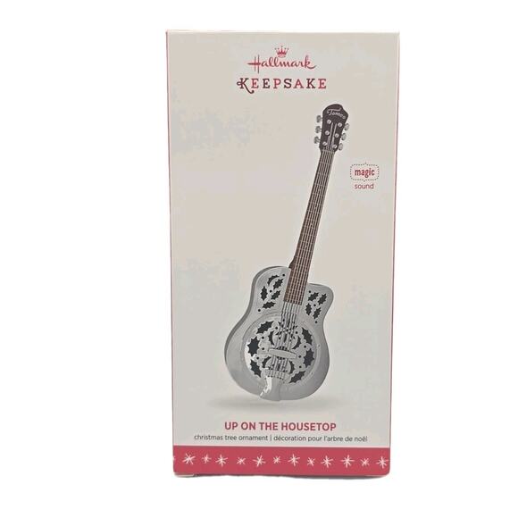 2016 Hallmark Ornament Reba McEntire “Up On The Housetop” Magic U12 - Picture 6 of 7